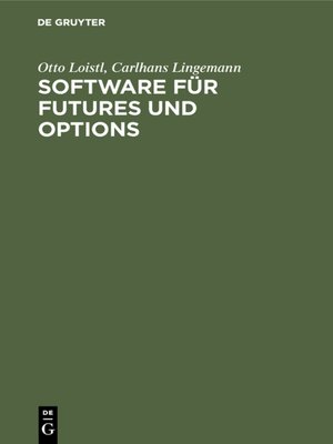 cover image of Software für Futures und Options